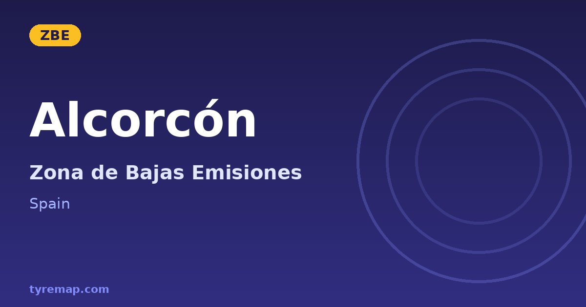 Zona de Bajas Emisiones in Alcorcón