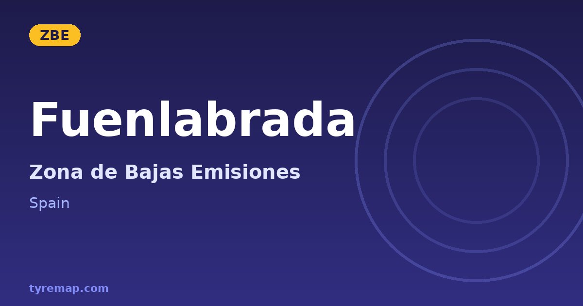 Zona de Bajas Emisiones in Fuenlabrada