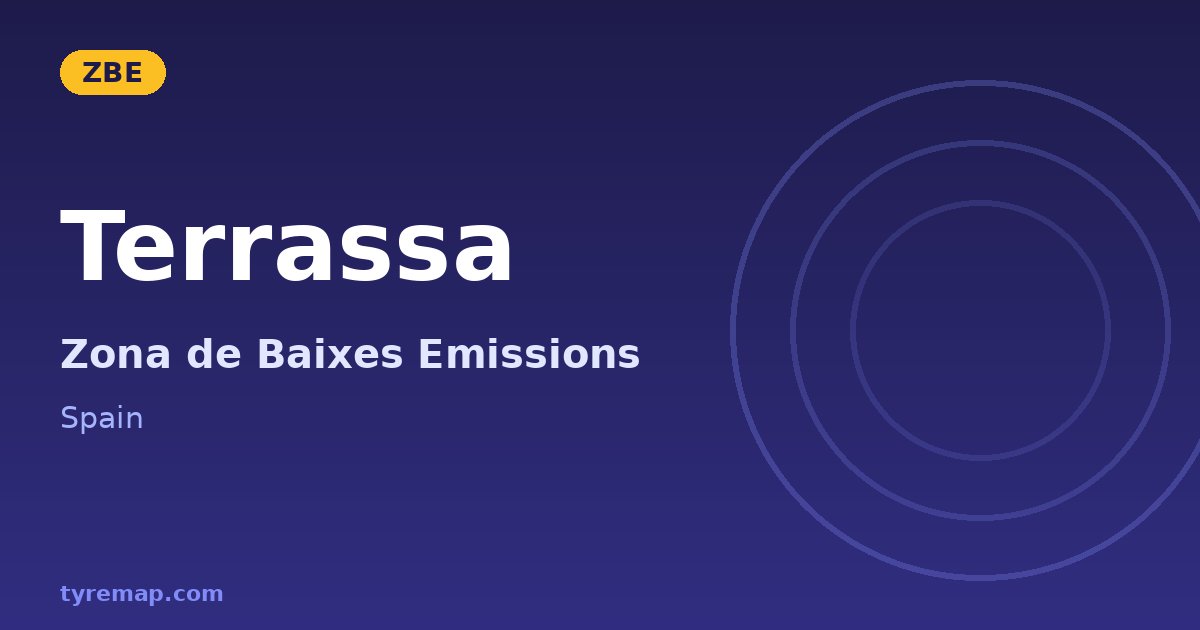 Zona de Baixes Emissions in Terrassa