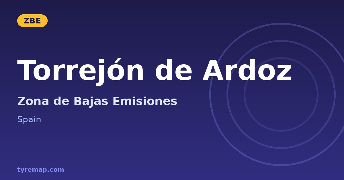 Zona de Bajas Emisiones in Torrejón de Ardoz
